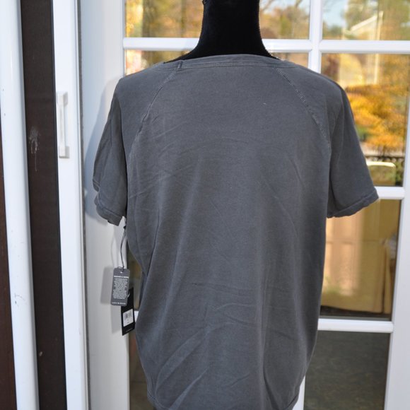 LUCKY BRAND XL ALWAYS Cutout Neckline T-Shirt NEW NWOT - Picture 6 of 6